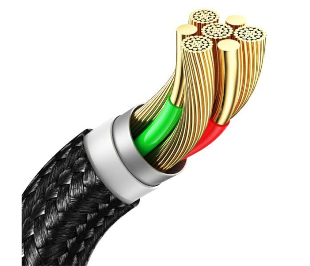 USAMS Kabel USB na USB-C 3A 1,2m Fast Charging stalowy 30 szt, - 1569008 - zdjęcie 9